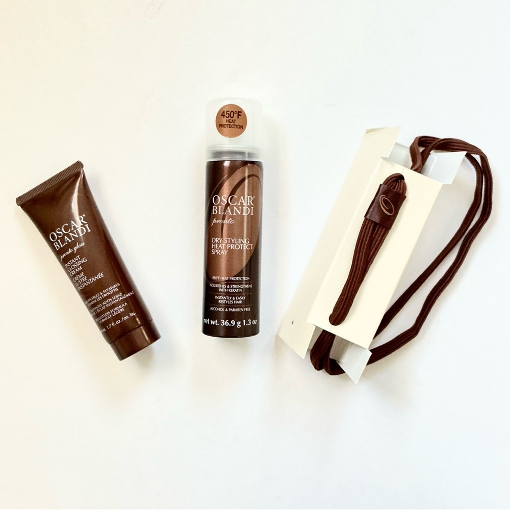 ⭐ 3/$25 Oscar Blandi Dry Styling Heat Protect Spray Instant Glossing Cream